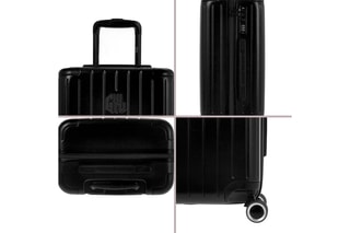 Set van 2 Trolleys (S/M) FE204  - 55/65 cm - Zwart