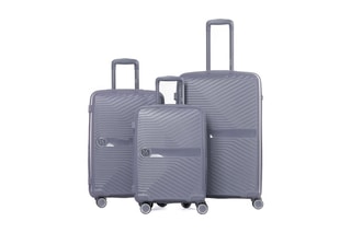 Set van 3 Trolleys (S/M/L) PP5 - 55 / 67 / 76 cm - Grijs