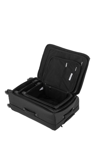 Set van 3 Trolleys (S/M/L) Evasion - 55 / 65 / 75 cm - Goudkleurig en roze