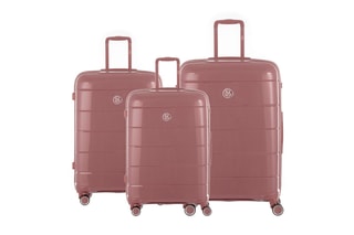 Set van 3 Trolleys (S/M/L) - 55 / 67 / 76 cm - Roze