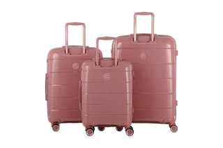 Set van 3 Trolleys (S/M/L) - 55 / 67 / 76 cm - Roze