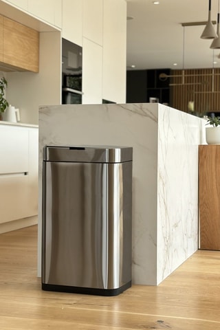 Pattumiera da cucina automatica in acciaio Daytona - 90 l