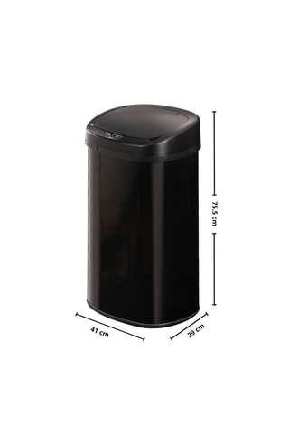 Pattumiera da cucina automatica in acciaio inossidabile Majestic - 58 l