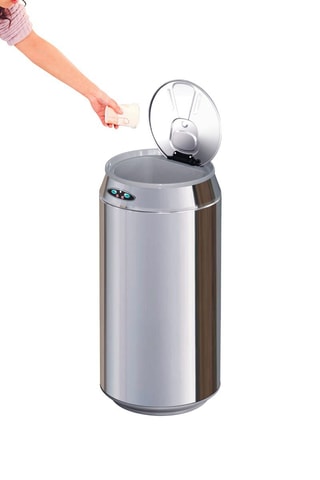 Pattumiera automatica in acciaio inossidabile Can - 30 l