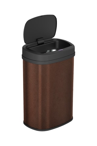 Pattumiera automatica Majestic in acciaio inossidabile - Marrone - 58 l