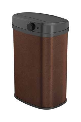 Pattumiera automatica Majestic in acciaio inossidabile - Marrone - 58 l