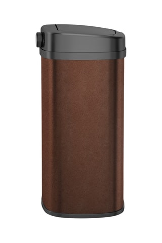 Pattumiera automatica Majestic in acciaio inossidabile - Marrone - 58 l