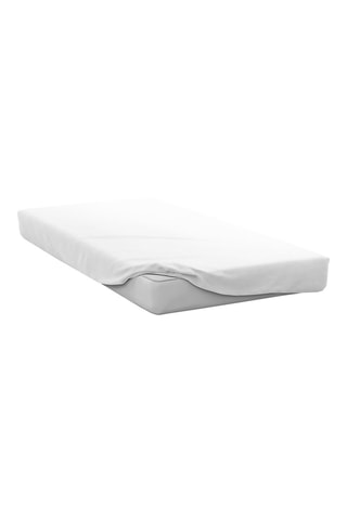 Sábana bajera de microfibra 82 g/m² - Blanco