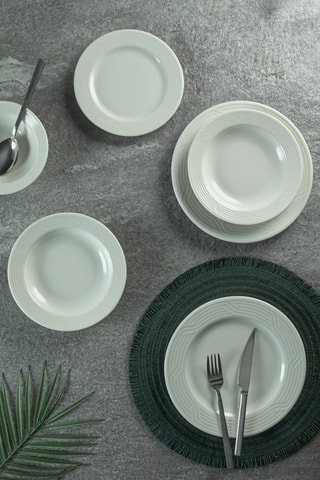 Vajilla de porcelana Esmakrem - 24 piezas