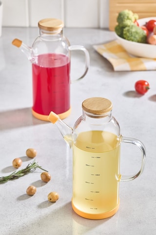 2 dispensadores de salsa de bambú - 80 cl