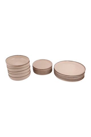 Vajilla de porcelana - 18 piezas