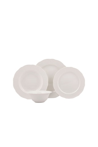 Vajilla de porcelana - 24 piezas