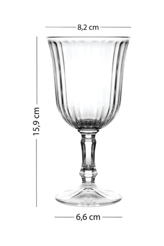 4 copas de vino - 24 cl