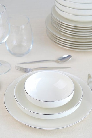 Vajilla de porcelana - 24 piezas