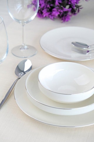 Vajilla de porcelana - 24 piezas