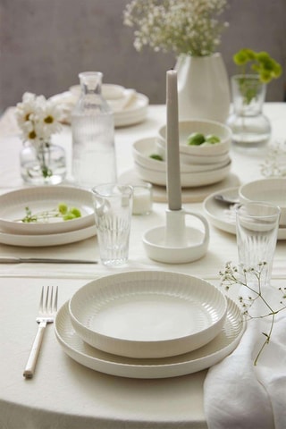 Vajilla de porcelana - 18 piezas