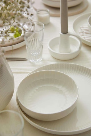 Vajilla de porcelana - 18 piezas