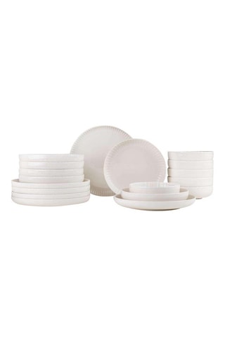 Vajilla de porcelana - 18 piezas