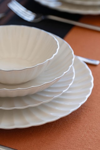 Vajilla de porcelana Derya - 24 piezas