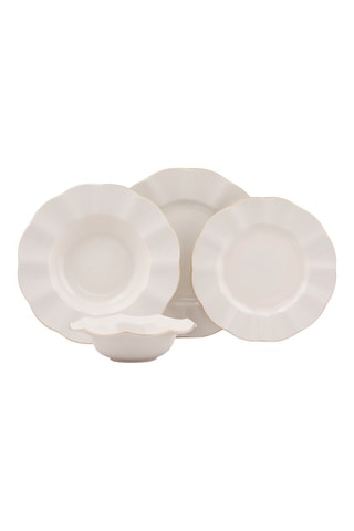 Vajilla de porcelana - 24 piezas