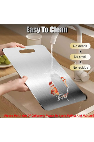 2 tablas para cortar de acero inoxidable