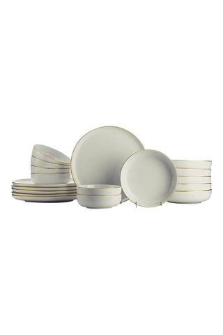 Vajilla de porcelana - 
18 piezas