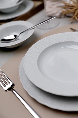 Vajilla de porcelana 18 piezas