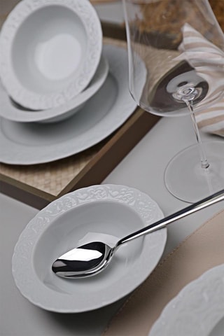 Vajilla de porcelana 18 piezas