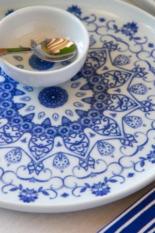 Vajilla de porcelana - 14 piezas