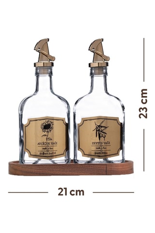 2 dispensadores de salsa - 10 x 10 x 21 cm