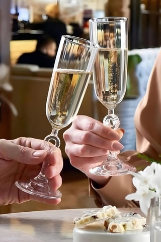 6 copas de champán - 15 cl