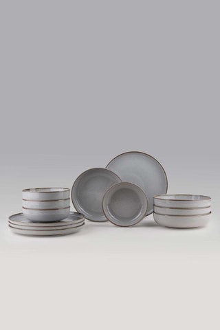 Vajilla de porcelana - 12 piezas