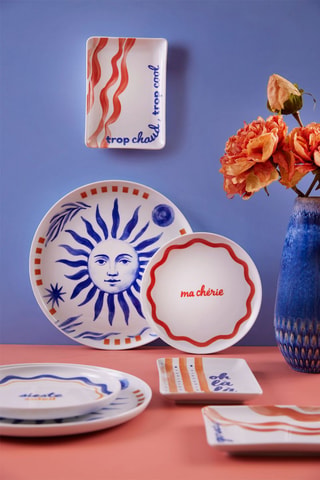 Vajilla de porcelana - 12 piezas