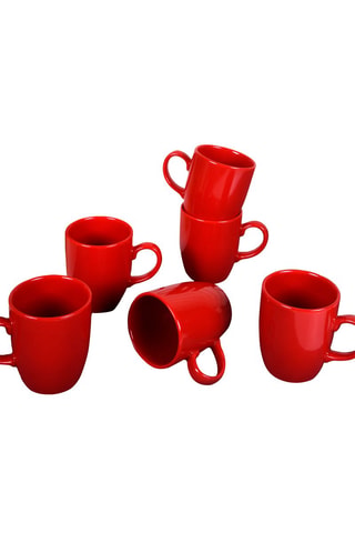 6 tazas de cerámica 30 cl