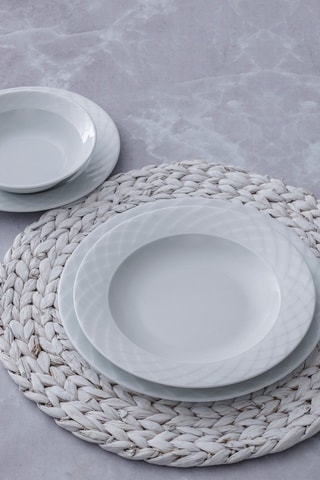 Vajilla de porcelana - 24 piezas