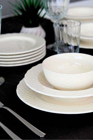 Vajilla de porcelana - 24 piezas