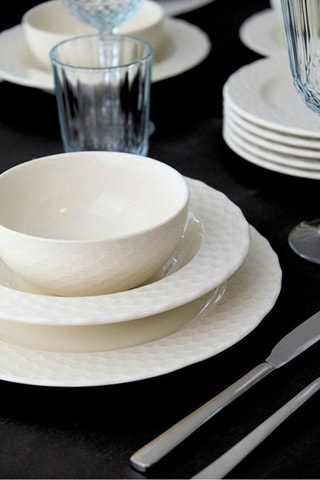 Vajilla de porcelana - 24 piezas