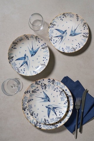 Vajilla de porcelana - 24 piezas