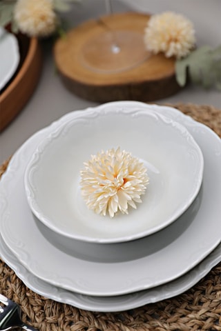 Vajilla de porcelana - 18 piezas