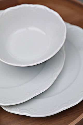 Vajilla de porcelana - 18 piezas