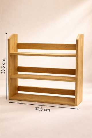 Recipientes para especias de bambú - 13 piezas - 630 ml