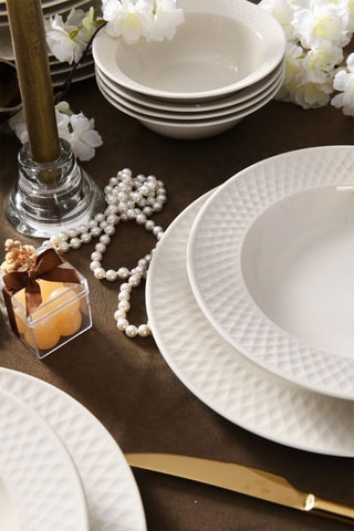 Vajilla de porcelana - 18 piezas