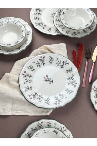 Vajilla de porcelana - 24 piezas