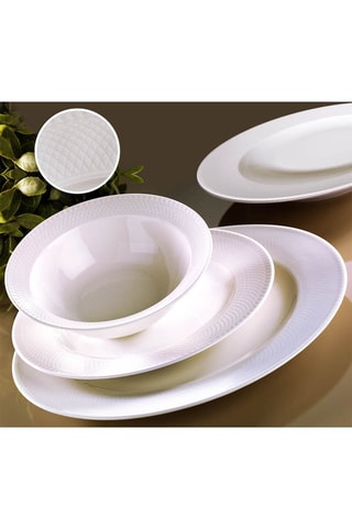 Vajilla de porcelana - 18 piezas