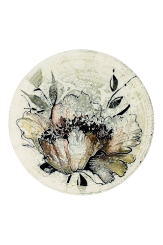 4 platos de postre de porcelana Carmina - 15 cm
