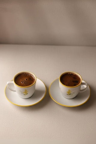 Juego de café de cerámica Mmimoza - 4 piezas