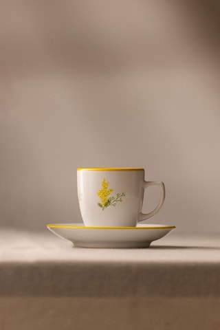 Juego de café de cerámica Mmimoza - 4 piezas