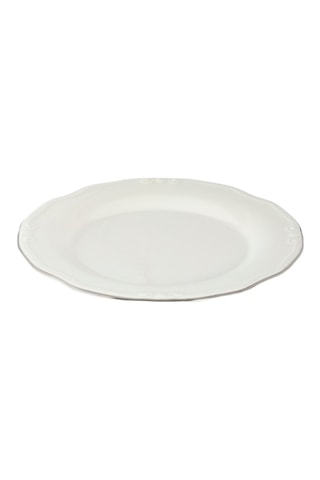 Vajilla de porcelana Platin Yaldiz - 24 piezas