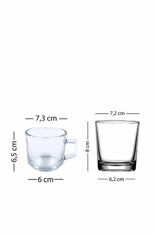 Estuche de taza y vela With Love - 4 piezas