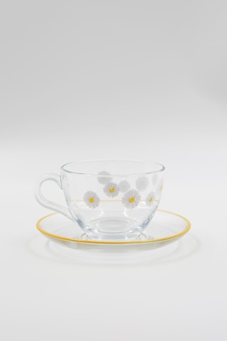 Taza de té y platillo de Fiona - 4 piezas